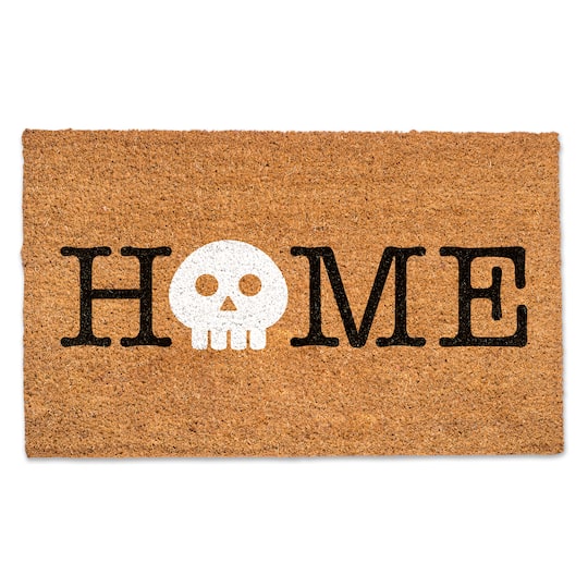 Home Skull Door Mat